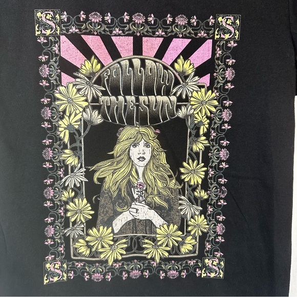 Stevie Nicks Follow the Sun Fleetwood Mac t-shirt women’s large - Picture 2 of 5